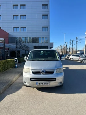 VW Transporter T5 / 2.5TDI / 5+ 1 / Автоматик / Кожа / Нави / Топ