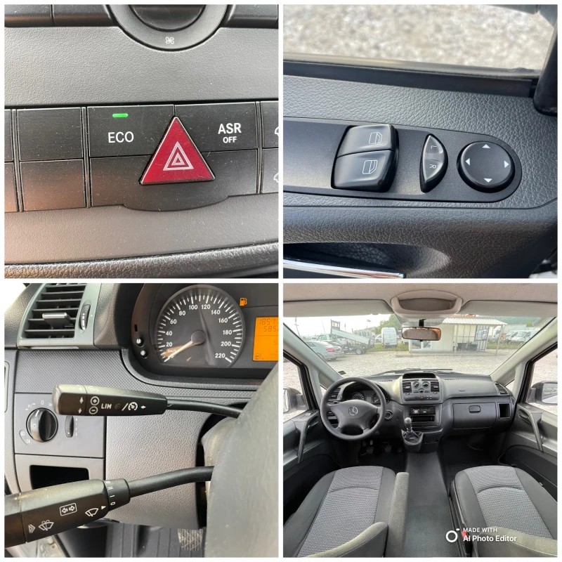 Mercedes-Benz Vito 113CDi-5местен-КЛИМА-ЕВРО5, снимка 14 - Бусове и автобуси - 47184658