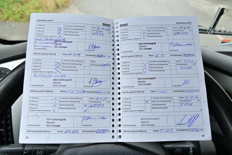 Daf XF 460 падащ борд, теглич, снимка 12 - Камиони - 52465133