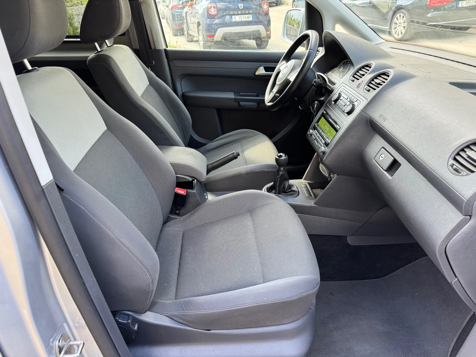 VW Caddy 2.0i CNG 109hp* KLIMA* 8.2014г* 4+ 1* 198500км | Mobile.bg — изображение 13