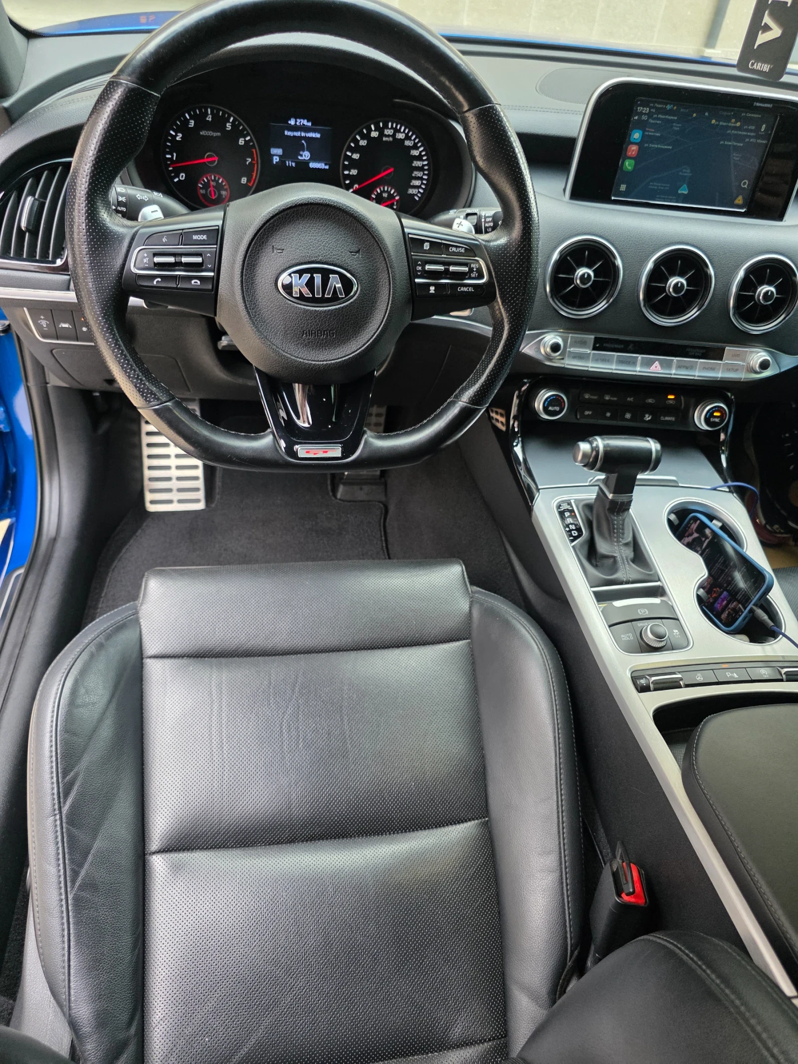 Kia Stinger 3.3 TGDI BiTurbo, снимка 12 - Автомобили и джипове - 54392591