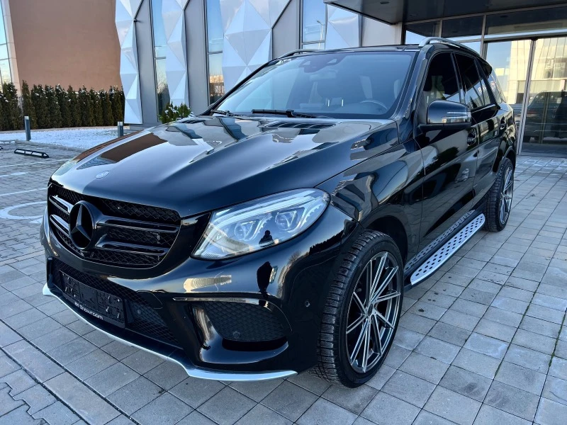 Mercedes-Benz GLE 350 AMG-9G-TRONIC-360-КАМ-ПАНОРАМА-С.КНИЖКА-ПОДГРЕВ, снимка 1 - Автомобили и джипове - 43998576