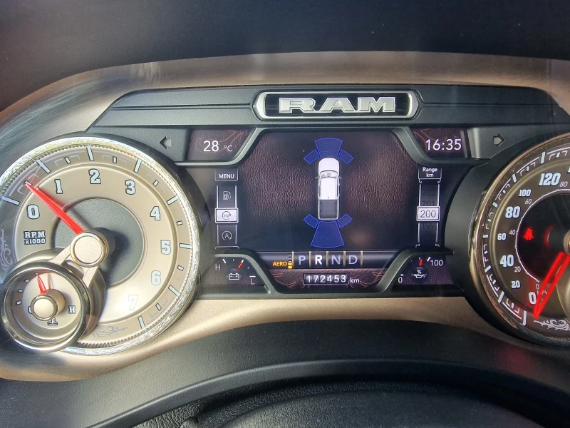 Dodge RAM 1500 5.7 HEMI e-Torque/Longhorn Laramie/LPG , снимка 14 - Автомобили и джипове - 52611071