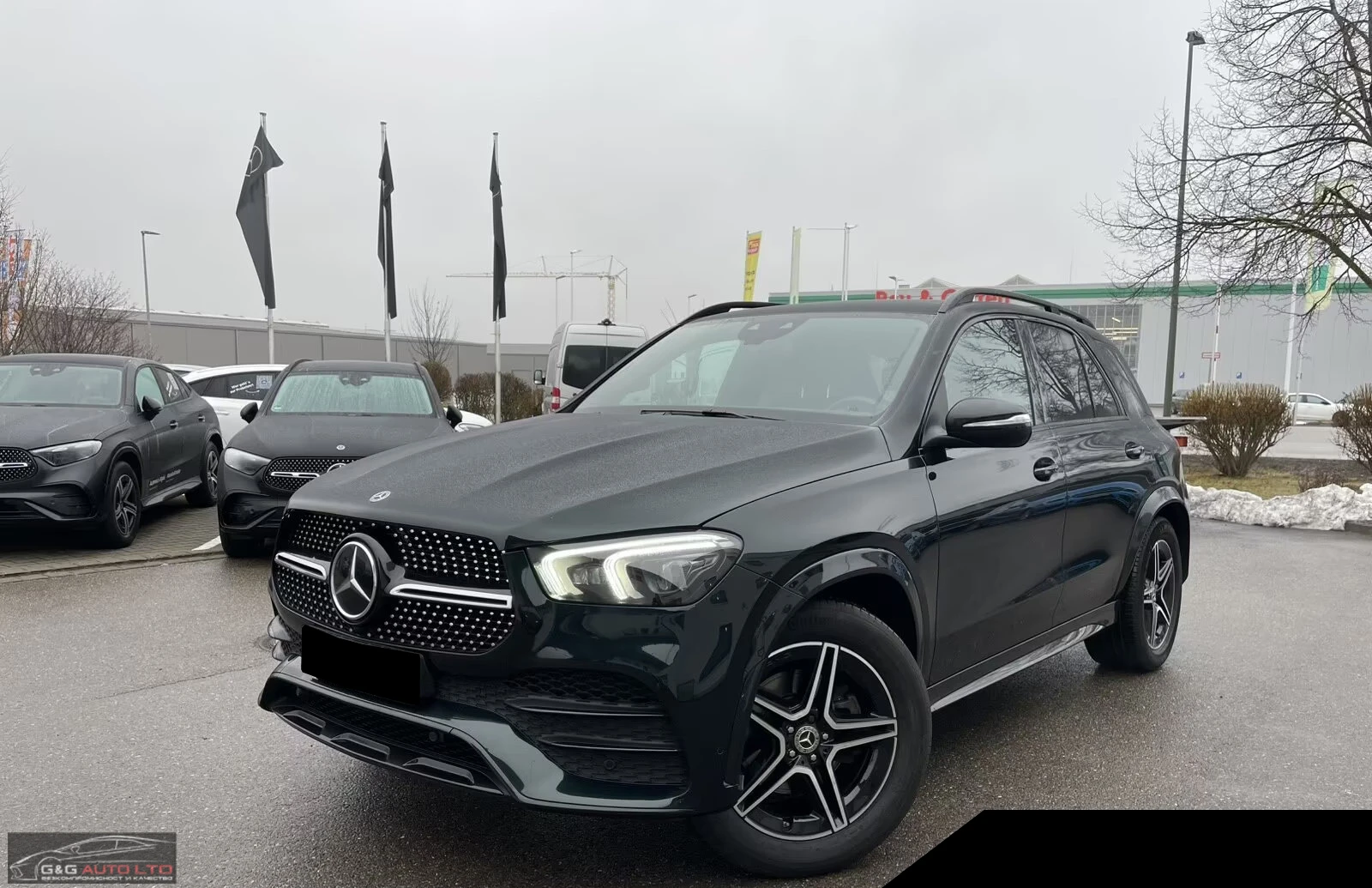 Mercedes-Benz GLE 350 dе/4М/320HP/NIGHT/PANO/BURM/AHK/LED/DISTR./837g