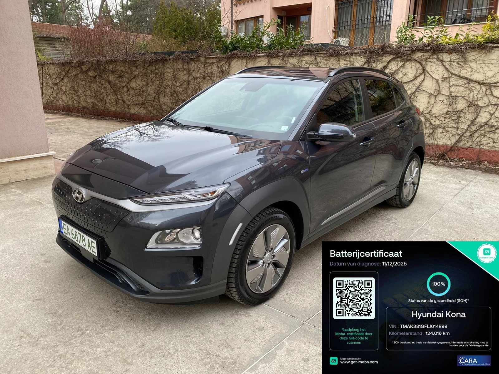 Hyundai Kona 64KWh/ Fashion / SOH100% 