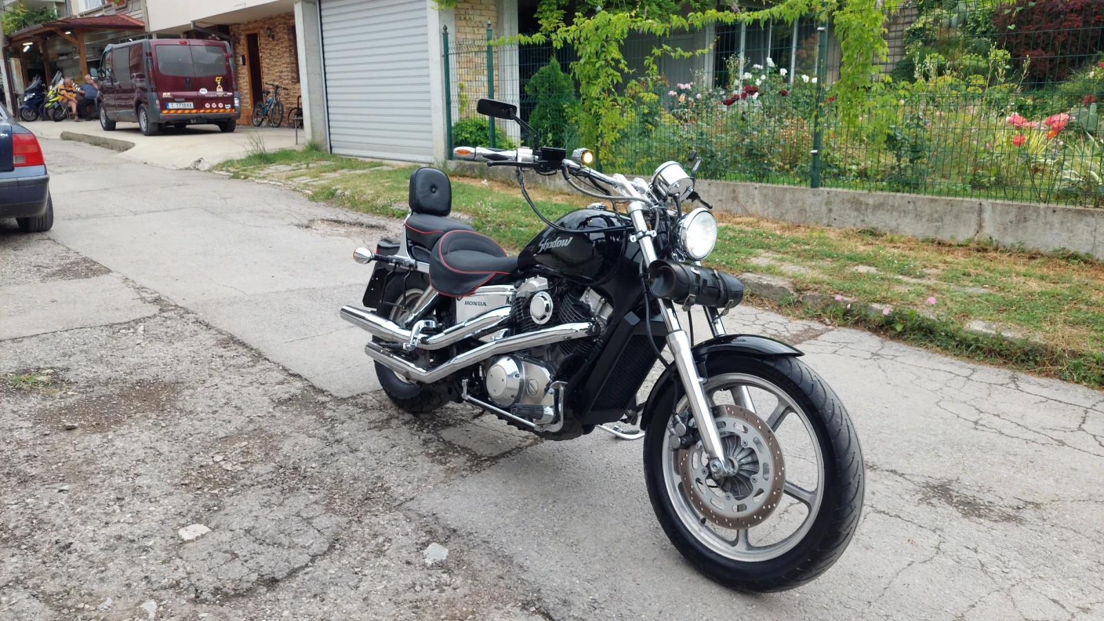 Honda Shadow VT1100, снимка 3 - Мотоциклети и мототехника - 55273401