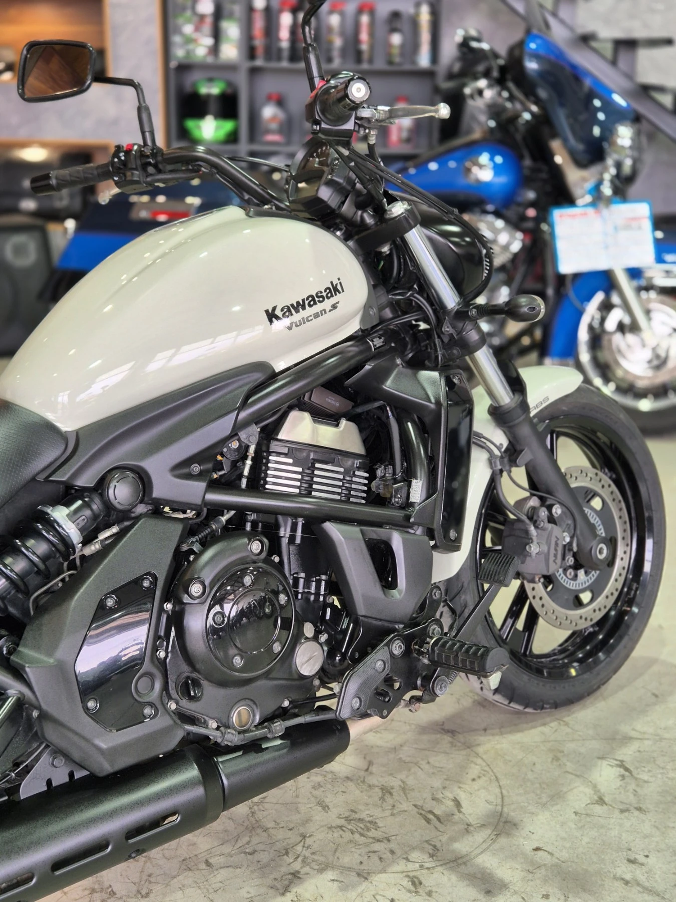 Kawasaki Vulcan S 650 A2 АBS НОВ ВНОС ОТ ШВЕЙЦАРИЯ!, снимка 12 - Мотоциклети и мототехника - 56231907