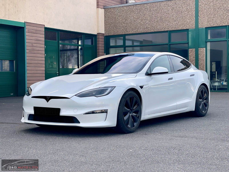 Tesla Model S PLAID/1020HP/CARBON/AWD/PANO/756, снимка 1 - Автомобили и джипове - 46350082