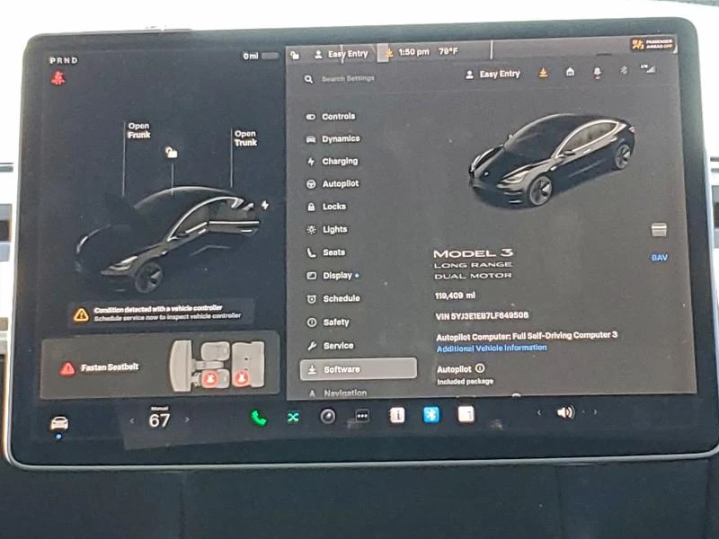 Tesla Model 3 All wheel drive, снимка 13 - Автомобили и джипове - 53598755