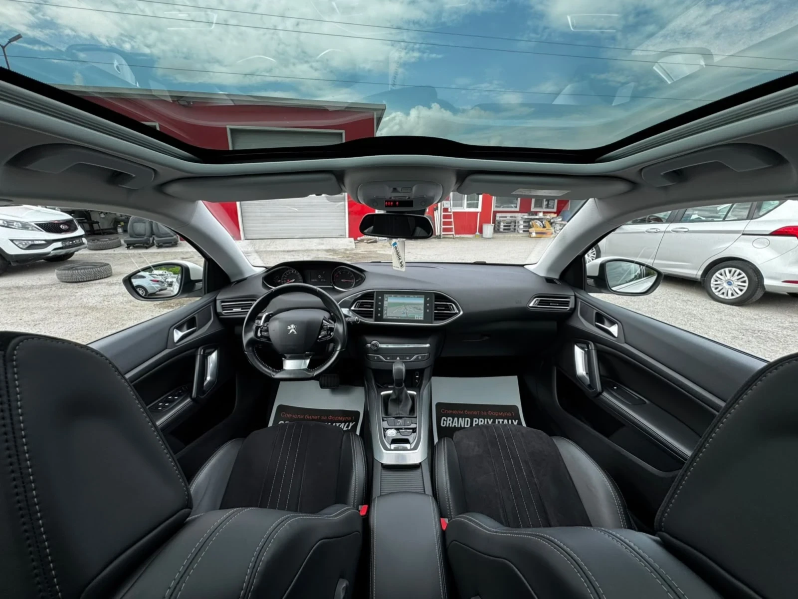 Peugeot 308 ALLURE, АВТОМАТ, НАВИГАЦИЯ, КАМЕРА, снимка 11 - Автомобили и джипове - 53568054