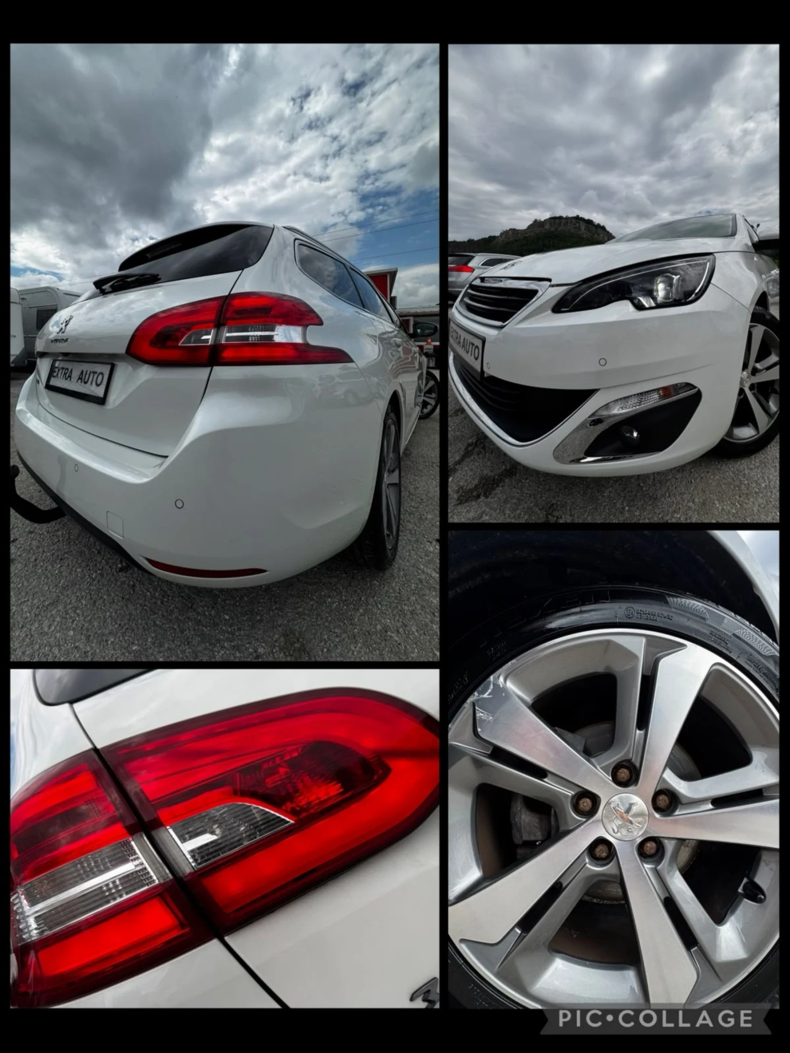 Peugeot 308 ALLURE, АВТОМАТ, НАВИГАЦИЯ, КАМЕРА, снимка 17 - Автомобили и джипове - 53568054