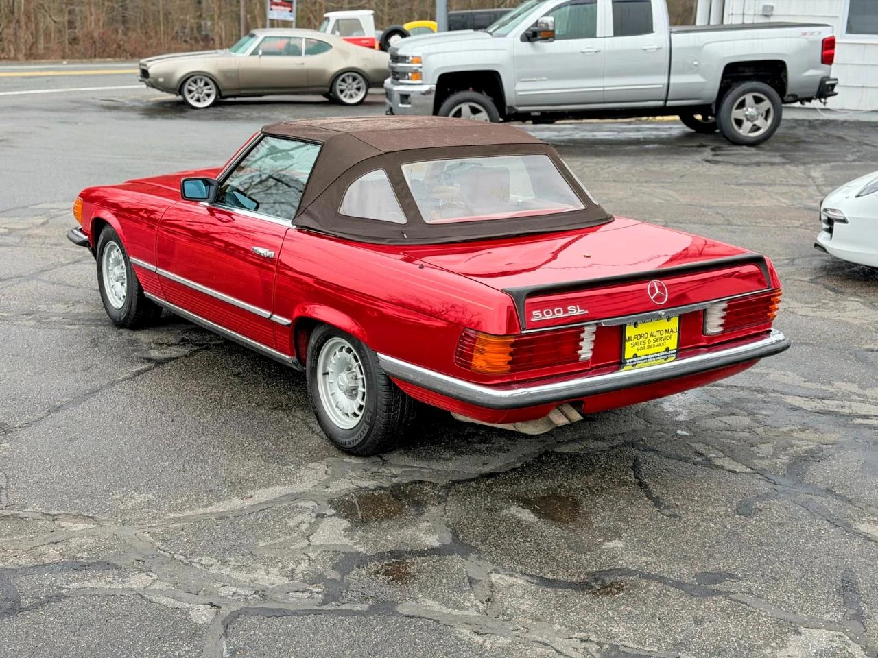 Mercedes-Benz SL 500 * ������� * 500SL * R107 | Mobile.bg � ����������� 3