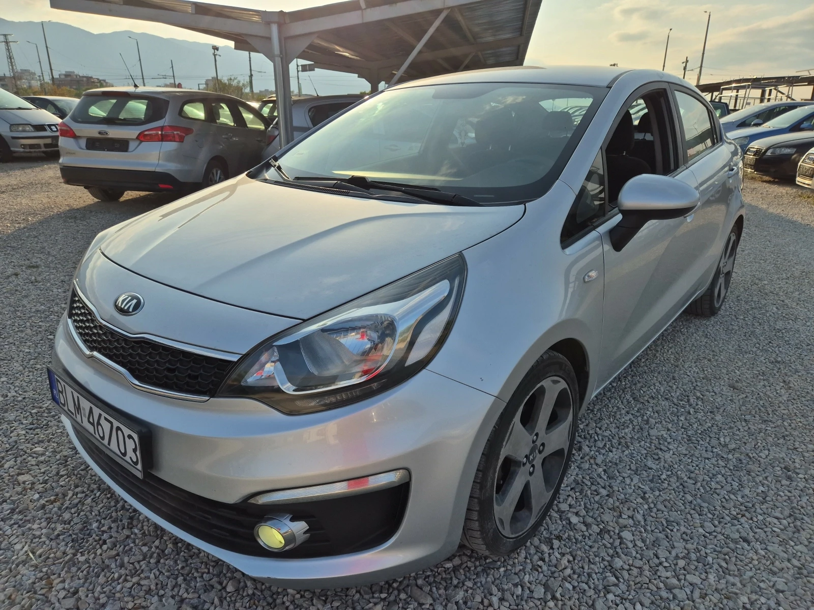 Kia Rio 1.2 84к газ климатик седан