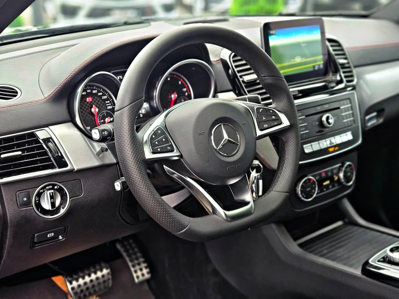 Mercedes-Benz GLE Coupe 350AMG/GERMANY/9G/PANO/CAMERA/AIRMATIC/AUTO H/LIZI, снимка 11 - Автомобили и джипове - 52289066