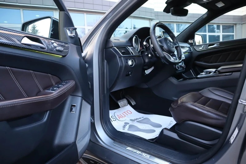 Mercedes-Benz GLE 63 S AMG Карбон/4Matic/Камера 360/Bang&Olufsen/Обдухване/Пе, снимка 7 - Автомобили и джипове - 52989136