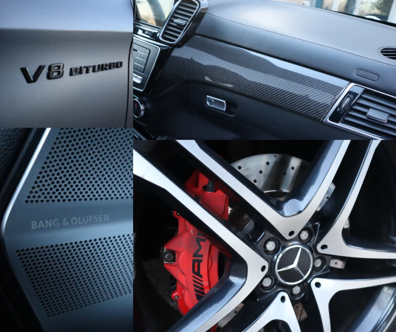 Mercedes-Benz GLE 63 S AMG Карбон/4Matic/Камера 360/Bang&Olufsen/Обдухване/Пе, снимка 15 - Автомобили и джипове - 52989136