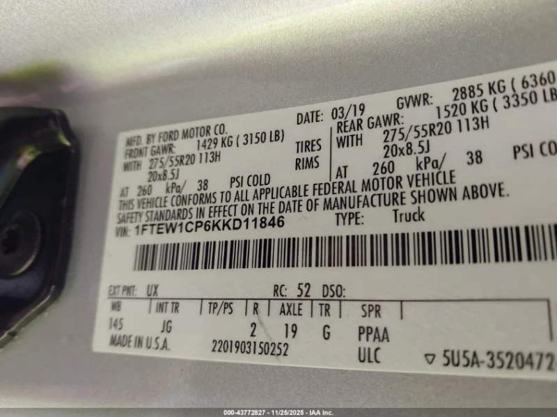 Ford F150 F-150 Xl, снимка 9 - Автомобили и джипове - 53418339