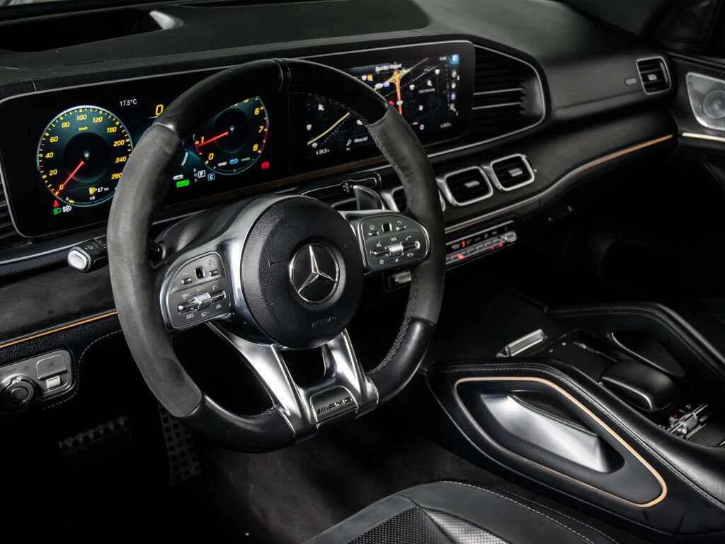 Mercedes-Benz GLE 53 4MATIC BURMESTER* HEAD-UP* DISTRONIC* ПАНО* 360 КАМЕРИ, снимка 8 - Автомобили и джипове - 53797865