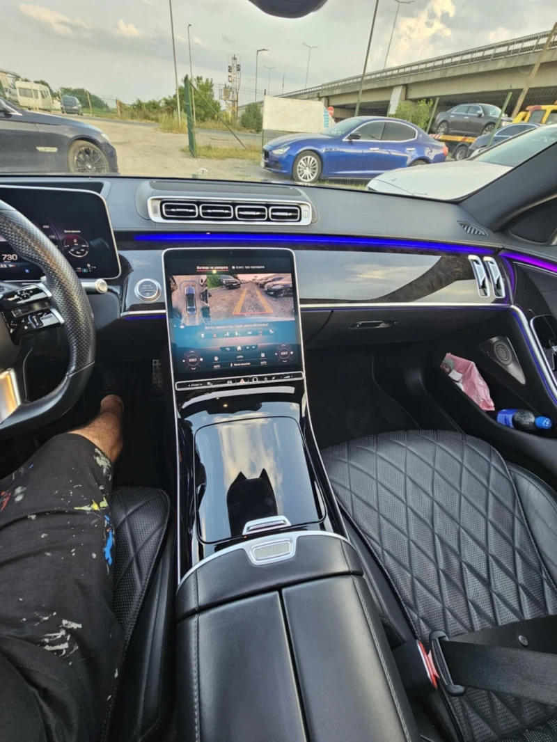 Mercedes-Benz S 400 4M* LONG* AMG* BURMESTER* MASSAGE* 360CAM* FULL* L, снимка 14 - Автомобили и джипове - 50735878