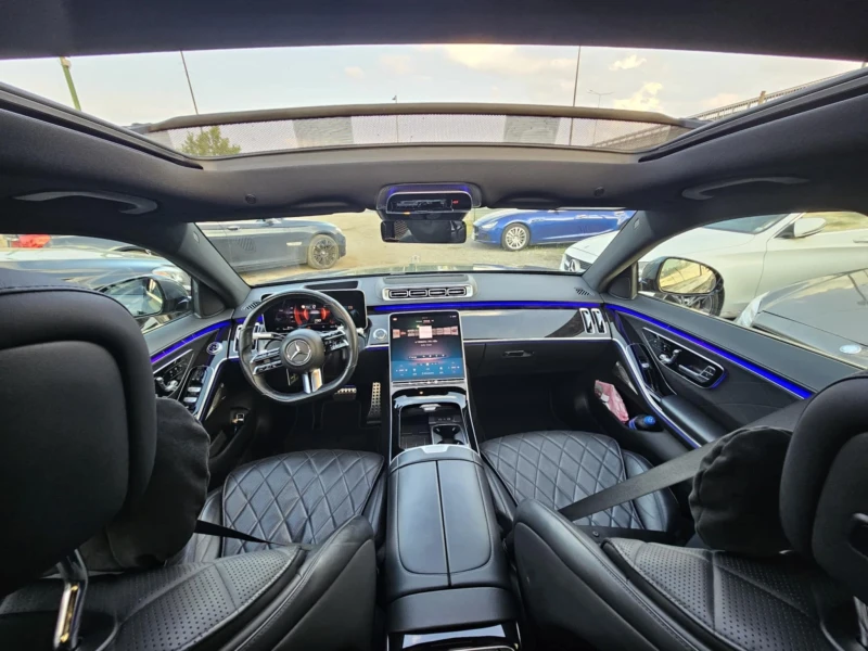 Mercedes-Benz S 400 4M* LONG* AMG* BURMESTER* MASSAGE* 360CAM* FULL* L, снимка 11 - Автомобили и джипове - 50735878