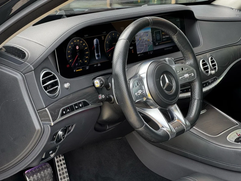 Mercedes-Benz S 560 Full Amg line 4matic long Burmester , снимка 8 - Автомобили и джипове - 53344984