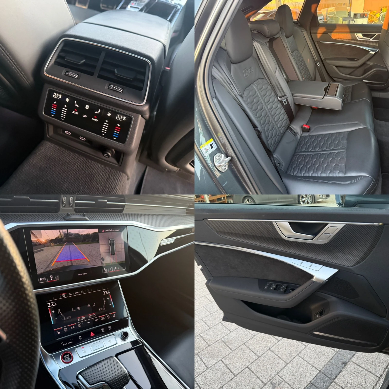 Audi Rs6 4.0TFSI V8 * Carbon* Ceramic* , снимка 15 - Автомобили и джипове - 55752778