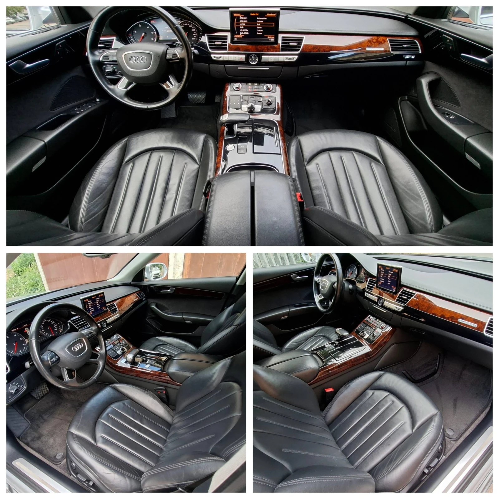 Audi A8 3.0TDI 250HP Full LED 2013г, снимка 11 - Автомобили и джипове - 56589141