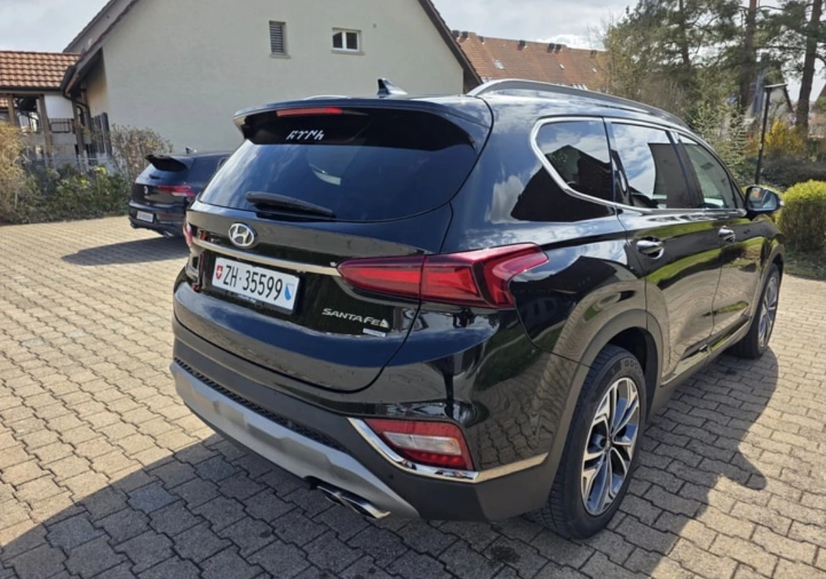 Hyundai Santa fe 2.2 CRDI 4WD VERTEX Внос Швейцария, снимка 5 - Автомобили и джипове - 54494770