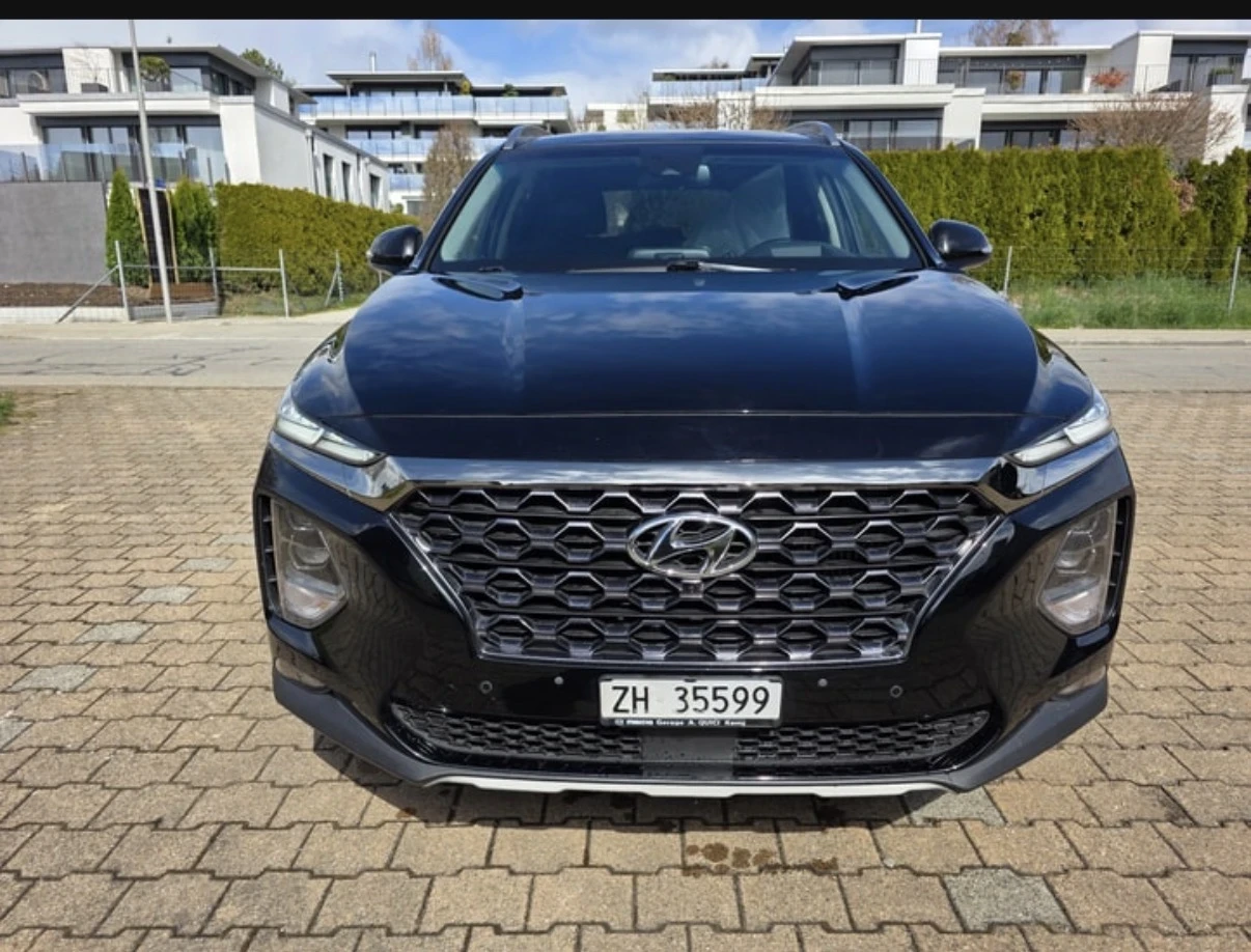 Hyundai Santa fe 2.2 CRDI 4WD VERTEX Внос Швейцария, снимка 2 - Автомобили и джипове - 54494770