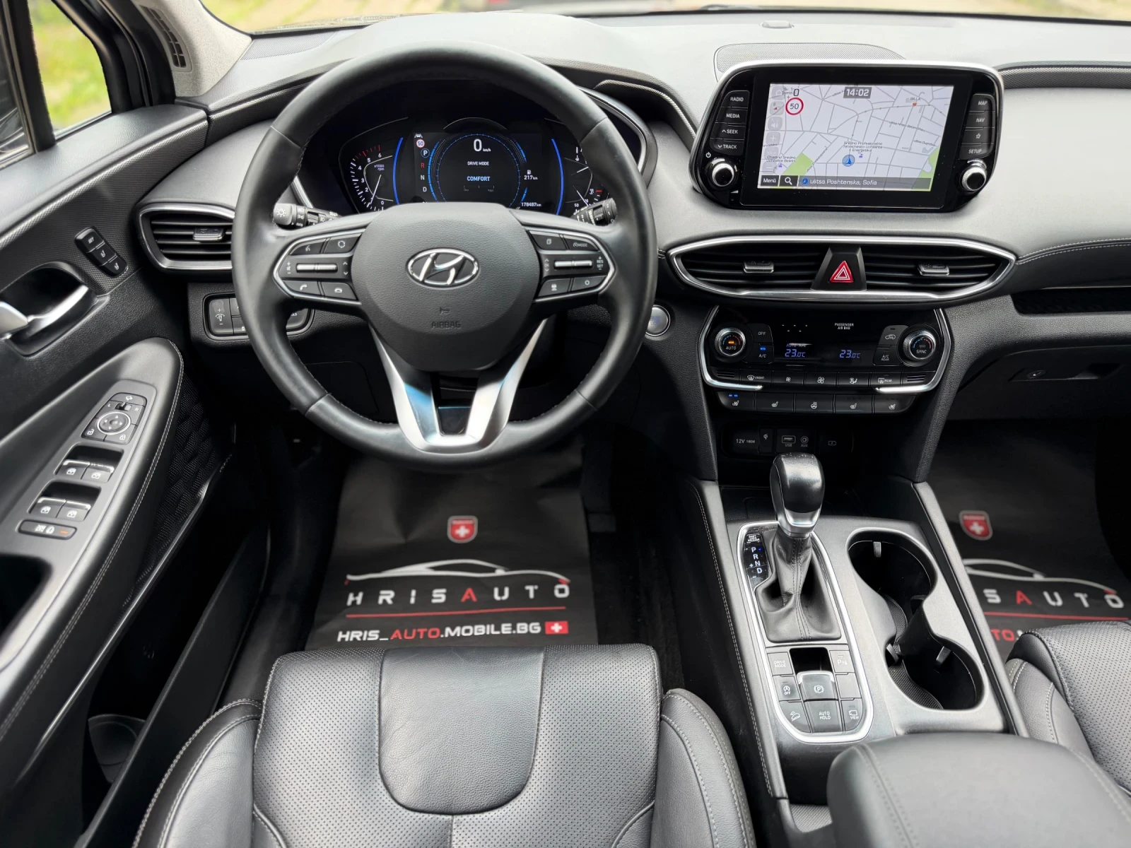 Hyundai Santa fe 2.2 CRDI 4WD VERTEX 6+ 1���� ��������� | Mobile.bg � ����������� 9