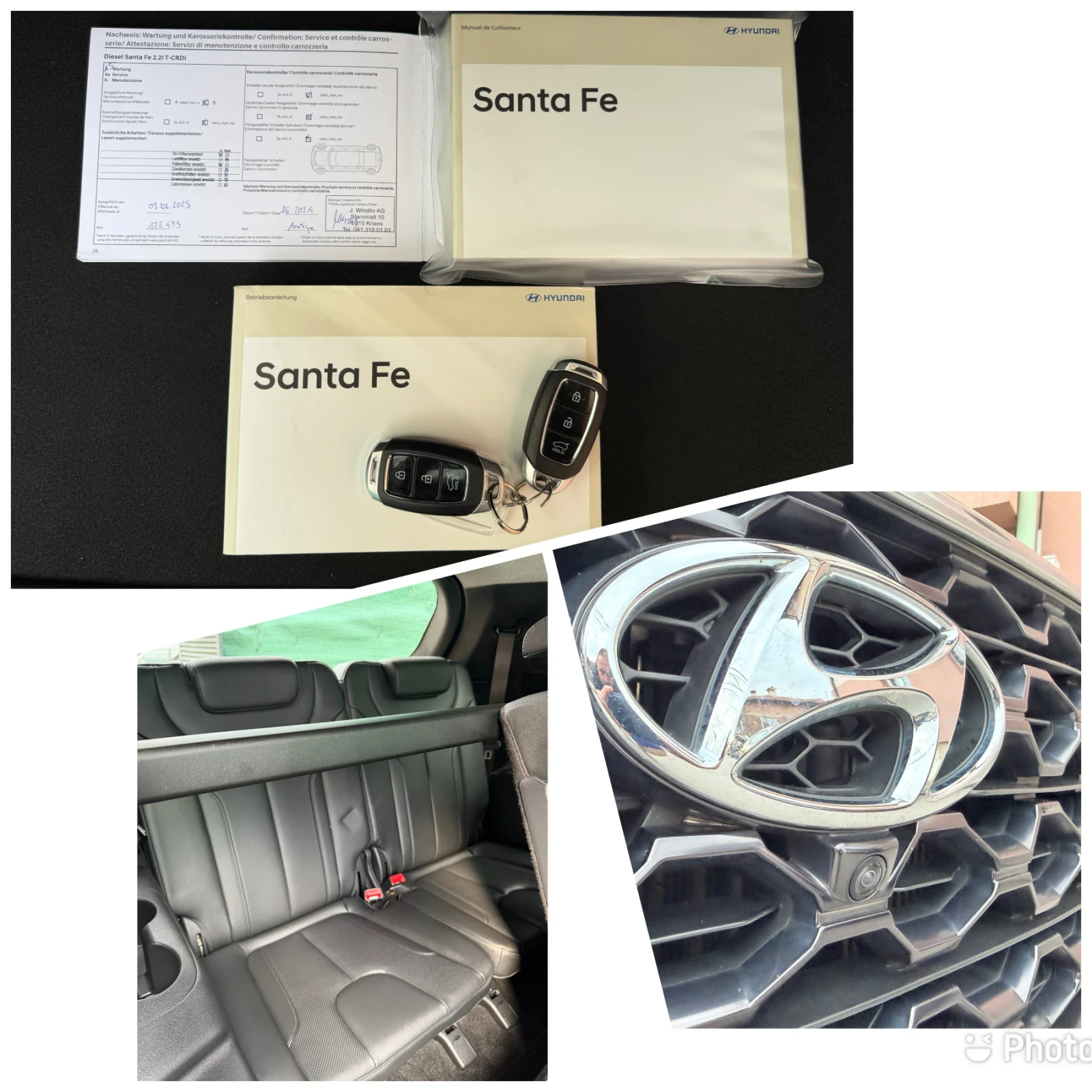 Hyundai Santa fe 2.2 CRDI 4WD VERTEX 6+ 1���� ��������� | Mobile.bg � ����������� 17