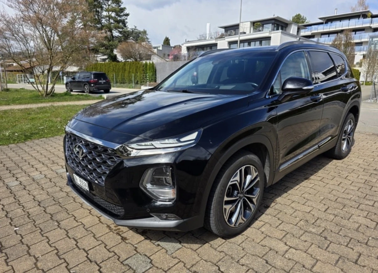 Hyundai Santa fe 2.2 CRDI 4WD VERTEX Внос Швейцария, снимка 4 - Автомобили и джипове - 54494770