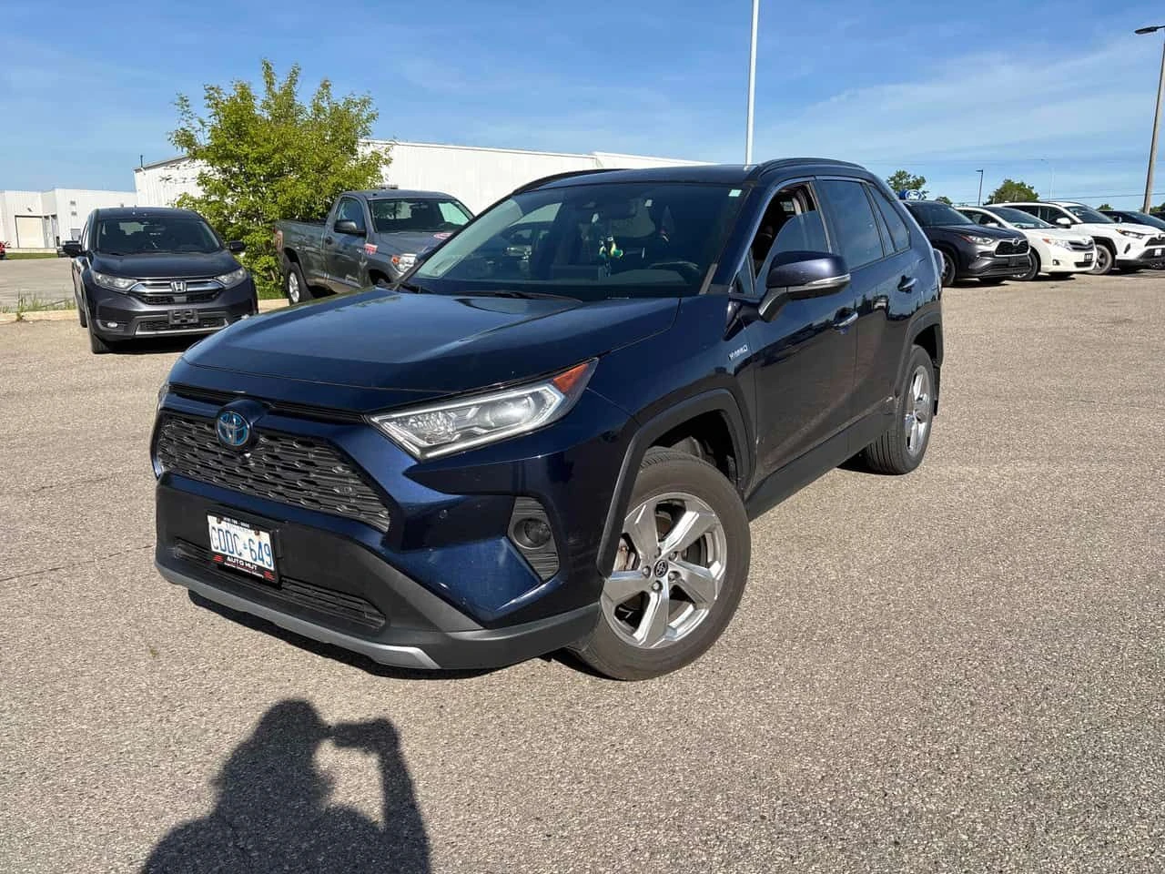 Toyota Rav4 * Hybrid Limited * 360 * ДИСТРОНИК * ОБДУХВАНЕ, снимка 13 - Автомобили и джипове - 54760015