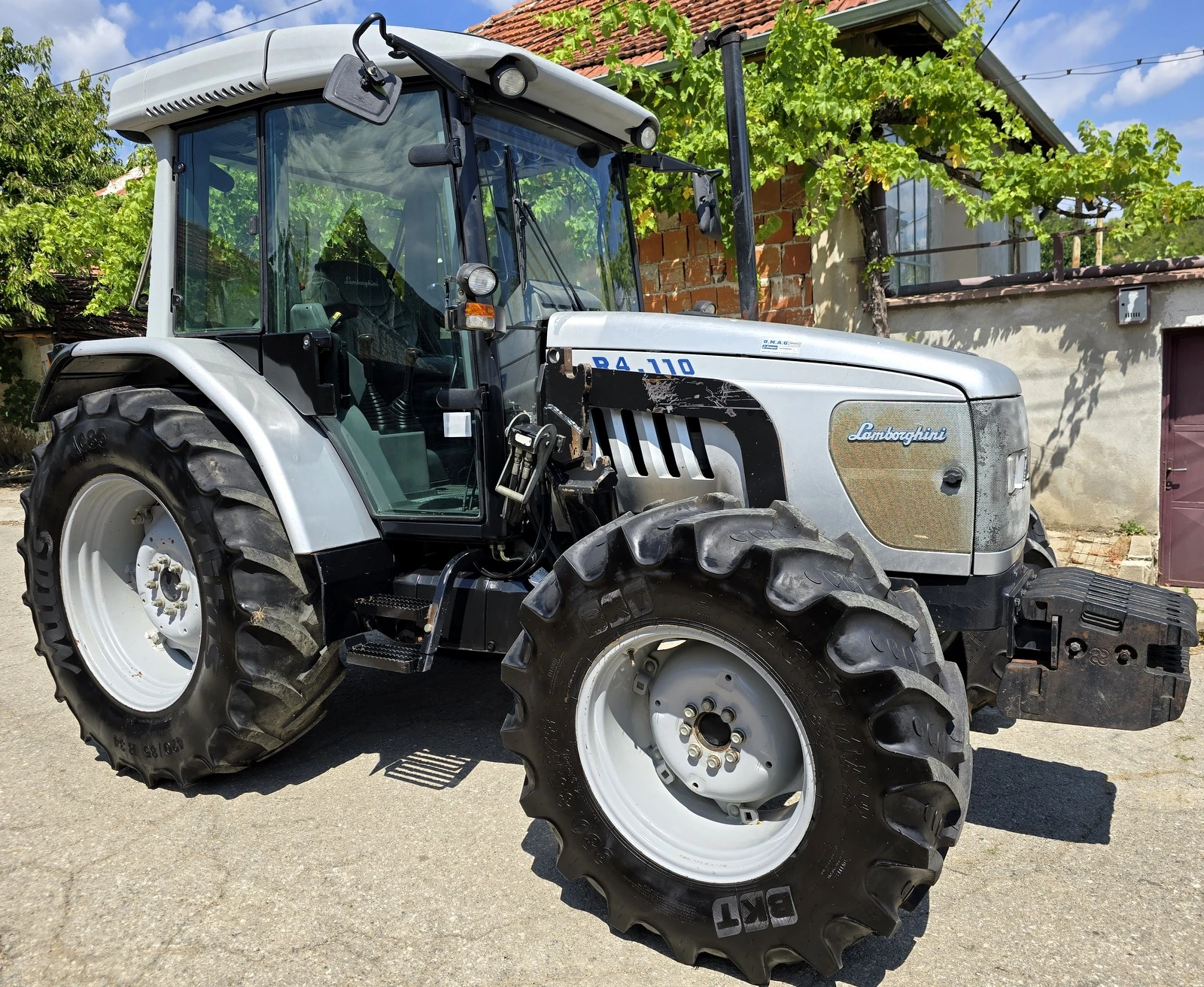 Трактор Lamborghini R4-110 НОВ ВНОС! ЧЕЛЕН ТОВАРАЧ КЛИМАТИК - изображение 5