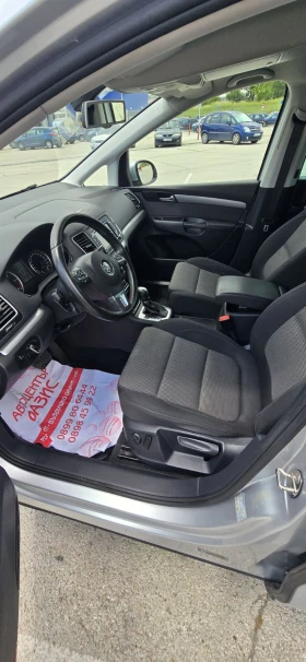 VW Sharan 2.0 TDI 7 местен, телич, РЕАЛНИ 215000  КМ, снимка 6