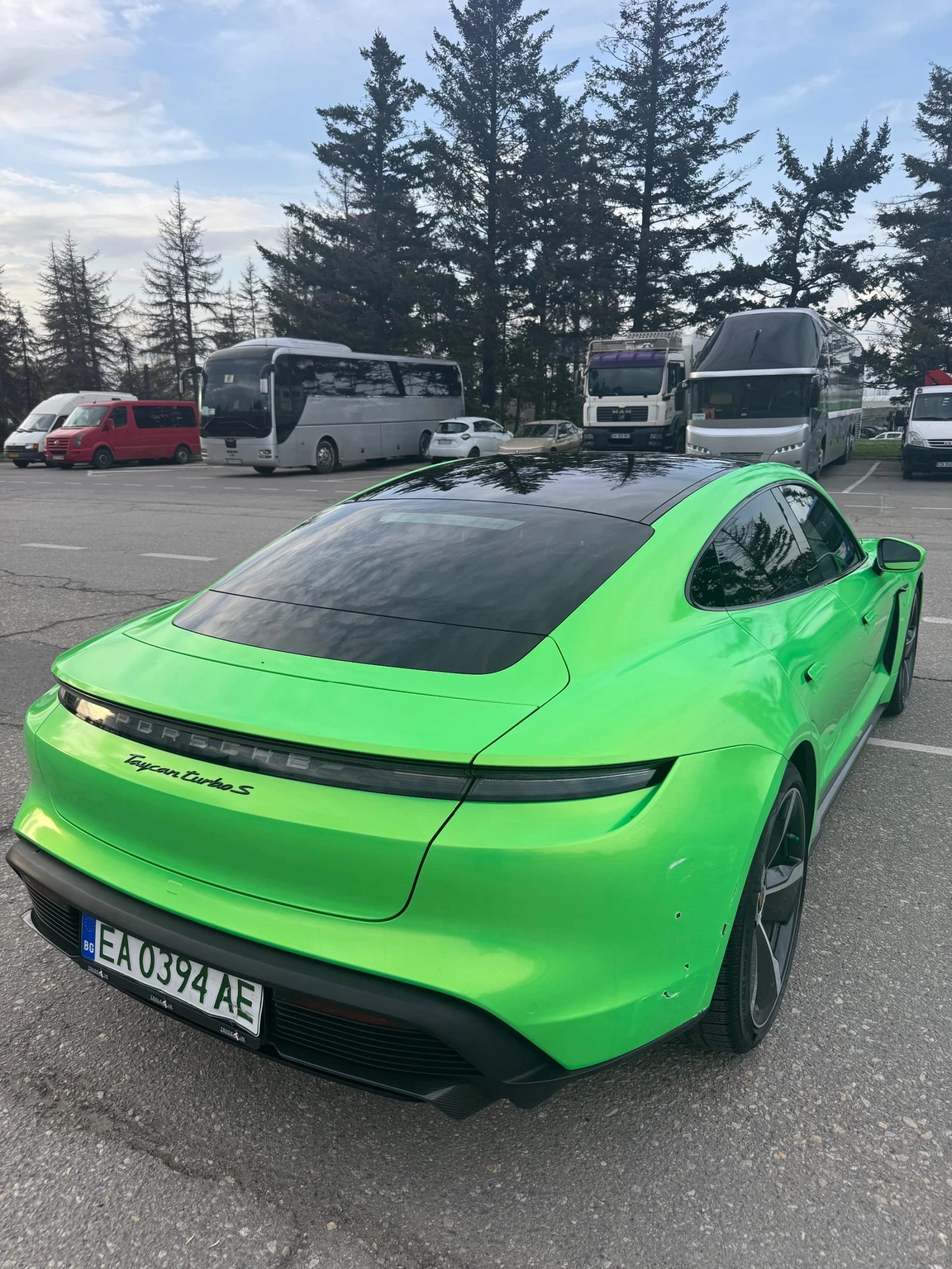 Porsche Taycan Turbo S 761 кс, снимка 5 - Автомобили и джипове - 54542009