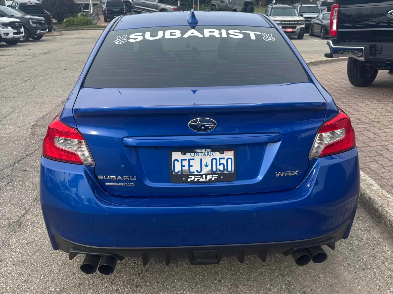 Subaru WRX * Sport tech * CARFAX * АВТОКРЕДИТ * , снимка 4 - Автомобили и джипове - 55887859