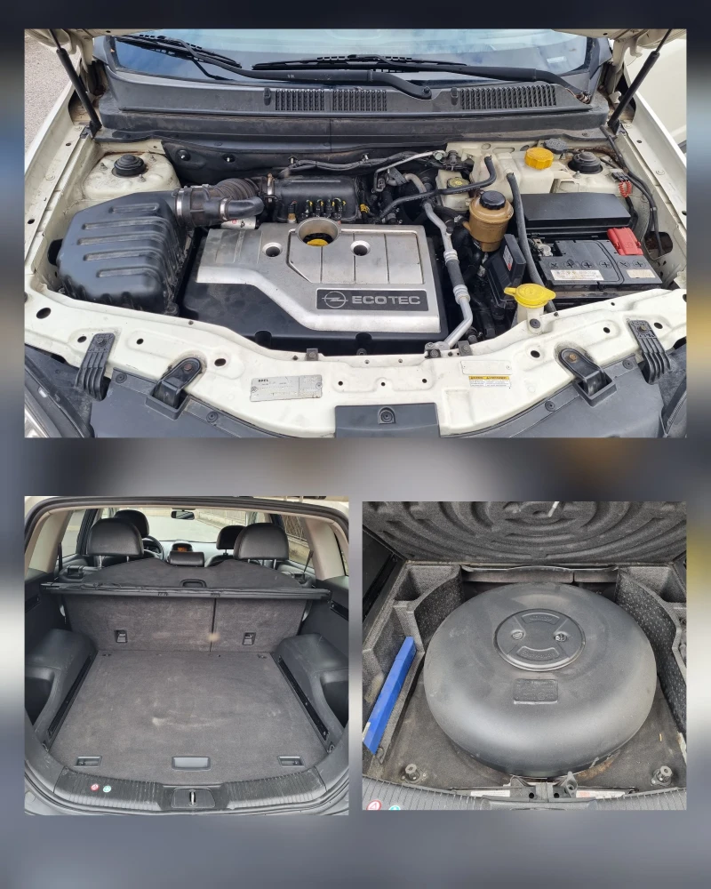 Opel Antara 4x4 2.4 Газ/Бензин Италия, снимка 16 - Автомобили и джипове - 49321928