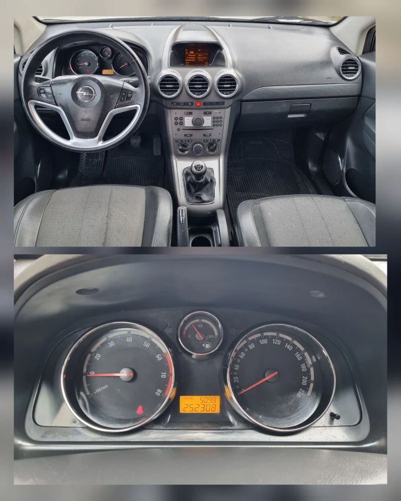 Opel Antara 4x4 2.4 Газ/Бензин Италия, снимка 10 - Автомобили и джипове - 49321928