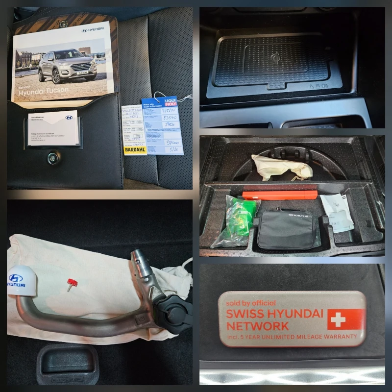 Hyundai Tucson FACELIFT 1.6 TGDI 4X4 177PS AUTOMAT 7 99000KM, снимка 16 - Автомобили и джипове - 53254080