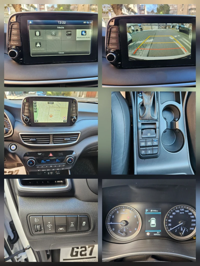 Hyundai Tucson FACELIFT 1.6 TGDI 4X4 177PS AUTOMAT 7 99000KM, снимка 17 - Автомобили и джипове - 53254080