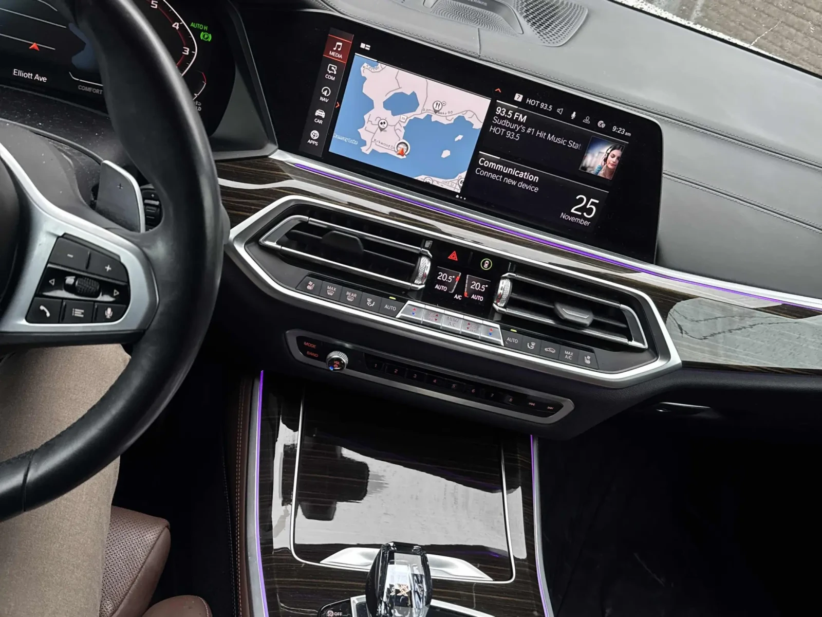 BMW X5 * 50i* CARFAX * БЕЗ ПЪРВОНАЧАЛНА ВНОСКА - изображение 7