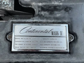Lincoln Continental MARK IV* HARDTOP* COUPE* 7.5* , снимка 7