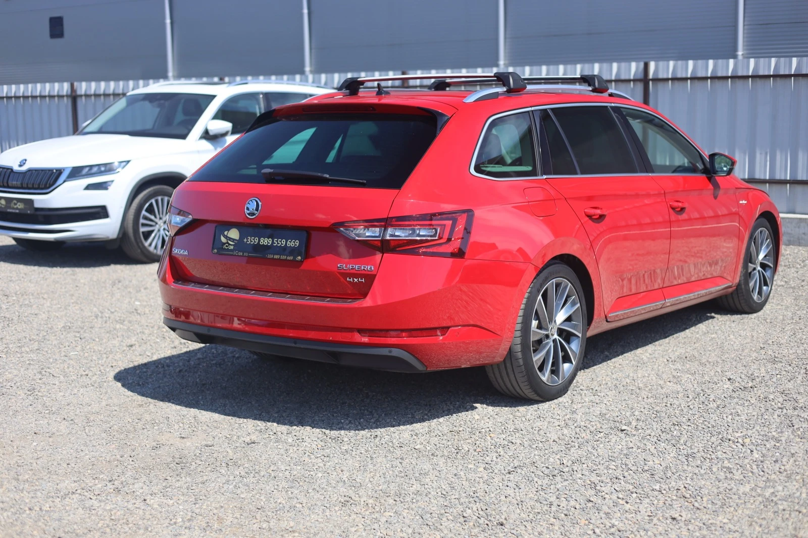 Skoda Superb 2.0TDI L&K 4x4 rot+ beige #Sitzklima #Canton #KeyG - изображение 5