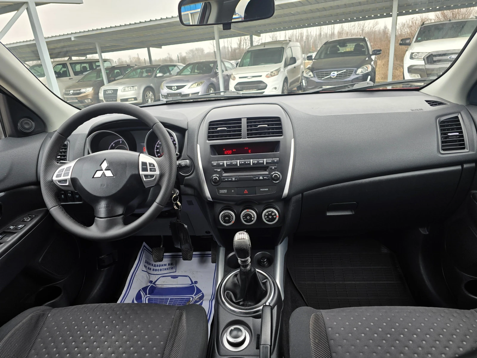 Mitsubishi ASX 1.8 DI-D !! 4X4 !! РЕАЛНИ 141000 км.!! , снимка 11 - Автомобили и джипове - 53869889