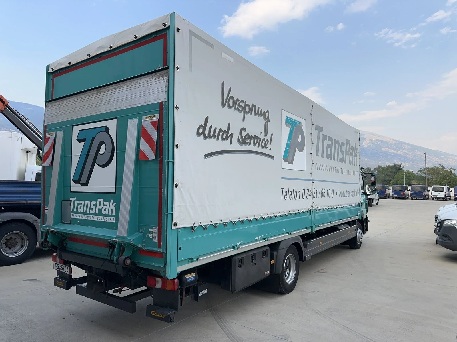 Mercedes-Benz Atego 1230!8, 10М.!FULL!ТОП!EURO6!КЛИМА!, снимка 5 - Камиони - 55710947