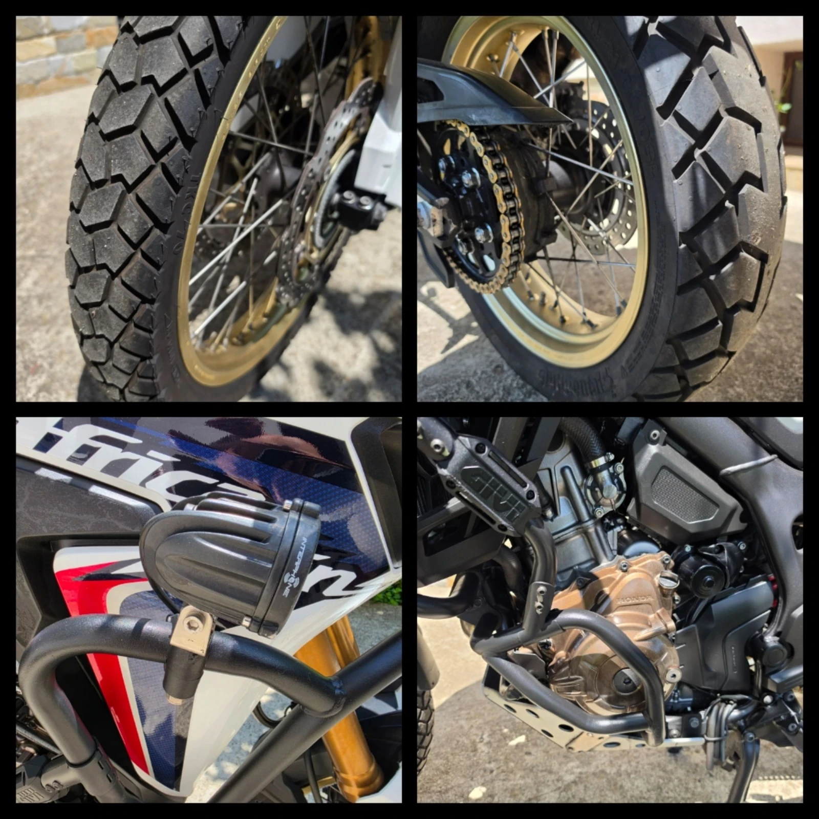 Honda Crf Africa Twin 1000 DCT TC ABS 3 куфара, снимка 16 - Мотоциклети и мототехника - 55249381