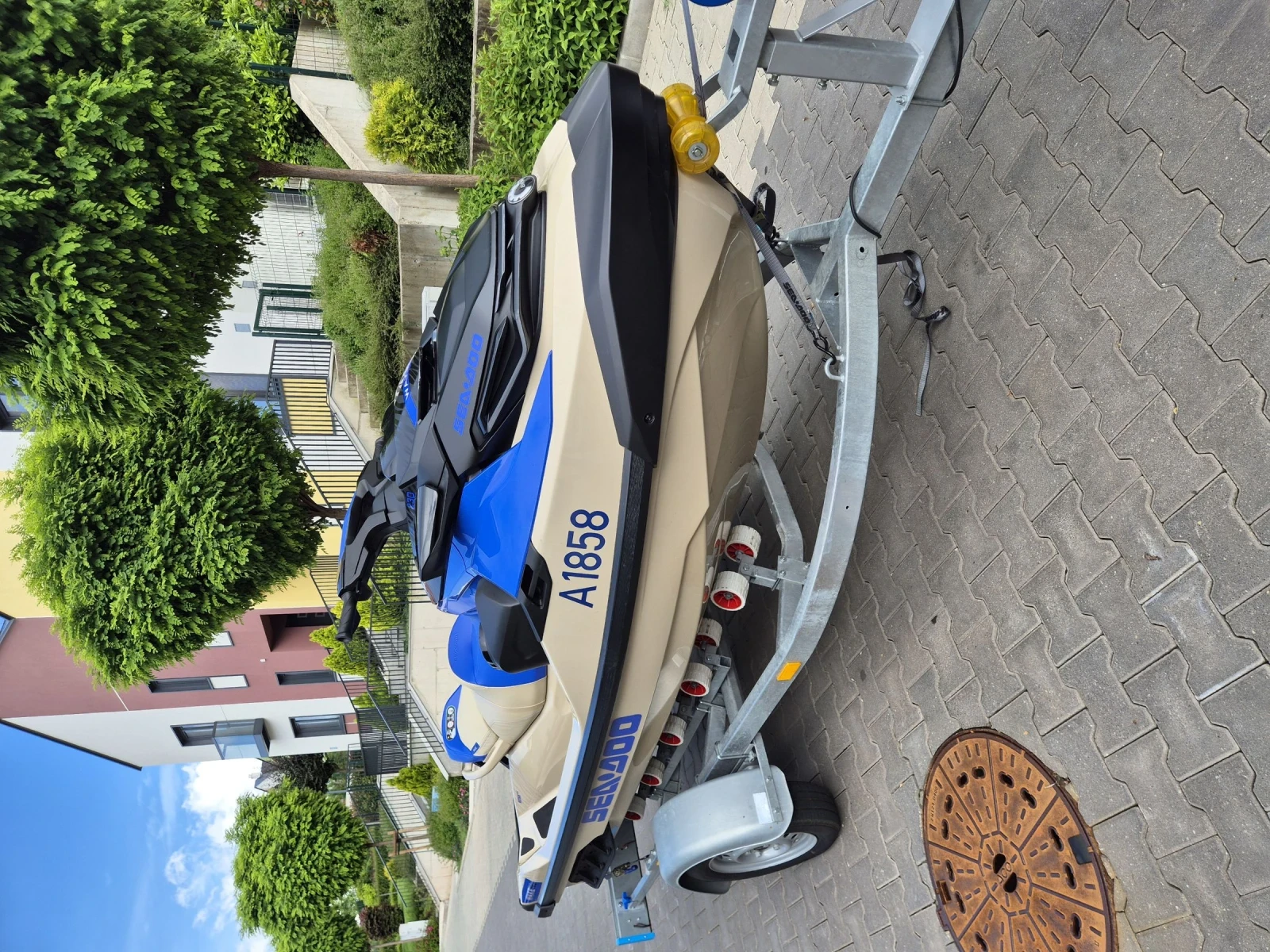 Джет Bombardier Sea Doo WakePro 230, снимка 2 - Воден транспорт - 54808911