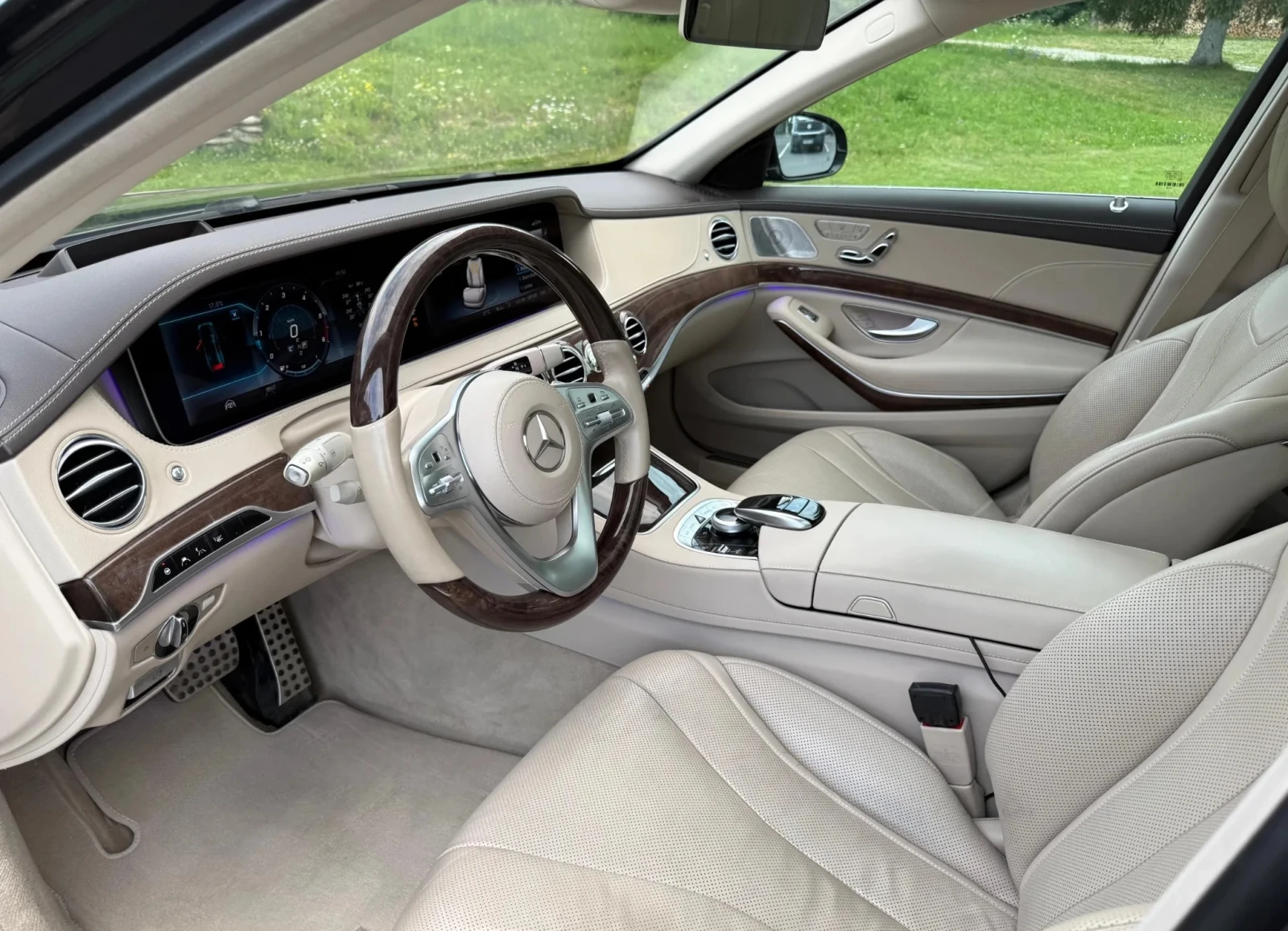 Mercedes-Benz S 400 d 4Matic AMG-Line, снимка 4 - Автомобили и джипове - 55411942