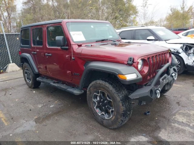 Jeep Wrangler UNLIMITED SPORT S 4X4, Минимална щета!, снимка 1 - Автомобили и джипове - 48787973